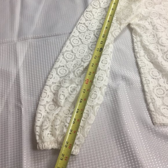 Tinywillow Lace Shirt sz M - Picture 11 of 11
